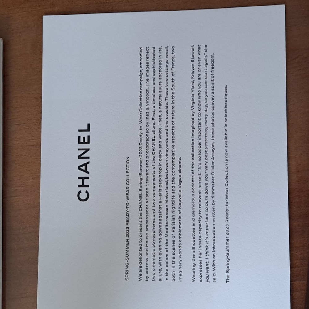 Chanel 2023 Spring Summer  Book - Picture 2 of 4